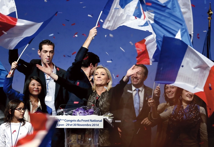 Marine Le Pen stała się największą zwolenniczką Putina spośród zachodnioeuropejskich polityków