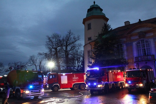 Pożar na zamku Książ