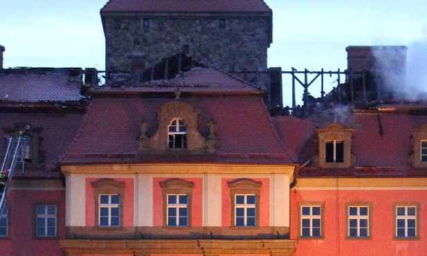 W zamku Książ liczą straty