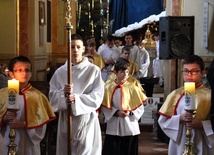 Eucharystia, koncert i kremówki
