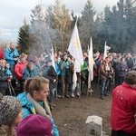 Przekazanie znaków ŚDM na Kopie Biskupiej