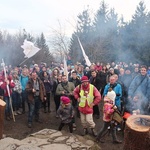 Przekazanie znaków ŚDM na Kopie Biskupiej