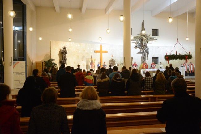 Powitanie symboli ŚDM w Opolu