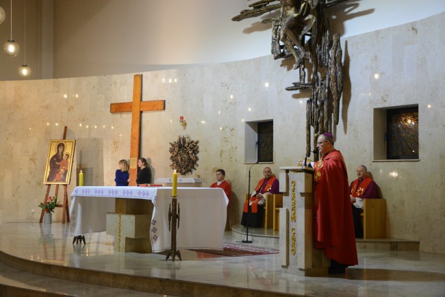 Powitanie symboli ŚDM w Opolu