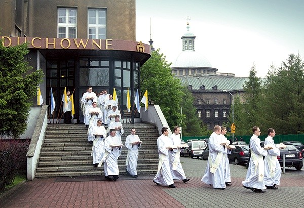 Obecna siedziba seminarium w dniu święceń kapłańskich w 2014 r. 