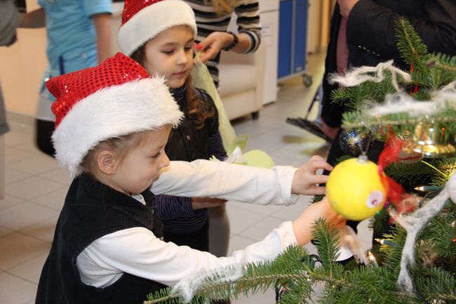 Przedświąteczne odwiedziny w hospicjum