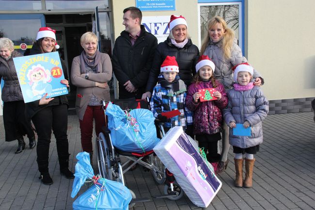 Przedświąteczne odwiedziny w hospicjum