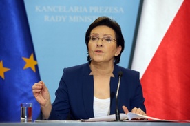 Premier Kopacz tłumaczy