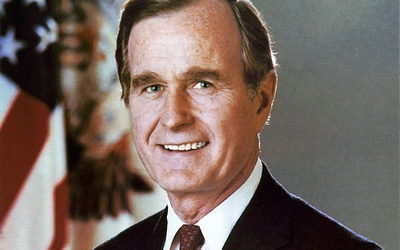 George H.W. Bush w szpitalu