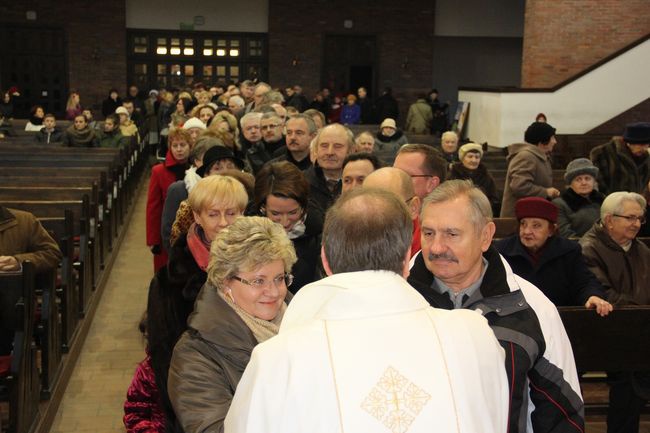 Błogosławieństwo małżeństw w niedzielę Świętej Rodziny