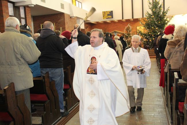 Błogosławieństwo małżeństw w niedzielę Świętej Rodziny