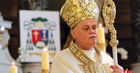  Zawołaniem biskupim nowego ordynariusza są słowa: „Wierność Ewangelii. Eucharystia”