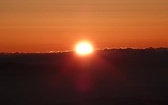 Wschód słońca na Babiej Górze