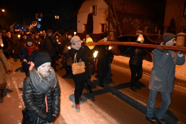 Krzyż ŚDM w Niemodlinie