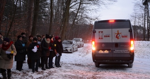 Krzyż ŚDM w Niemodlinie