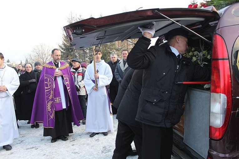 Pogrzeb śp. ks. Franciszka Mąkini SAC