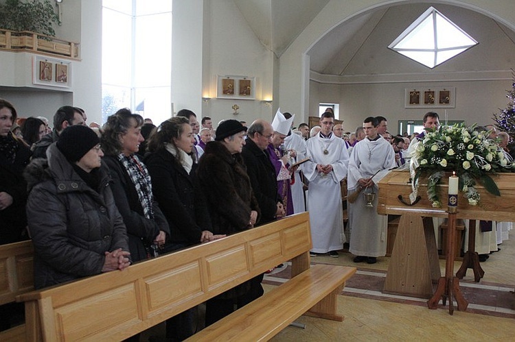 Pogrzeb śp. ks. Franciszka Mąkini SAC