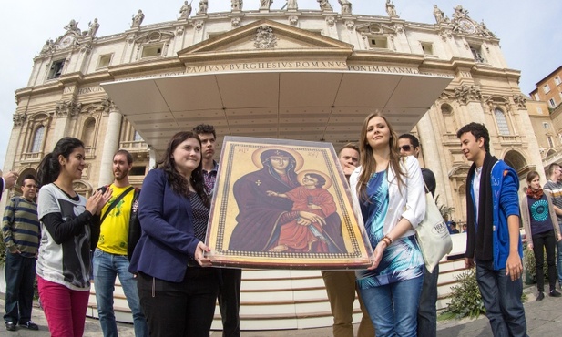 Symbole ŚDM na Śląsku