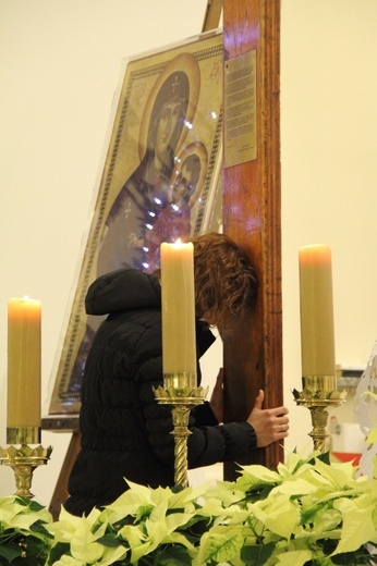 Przywitanie krzyża i ikony ŚDM w archidiecezji katowickiej