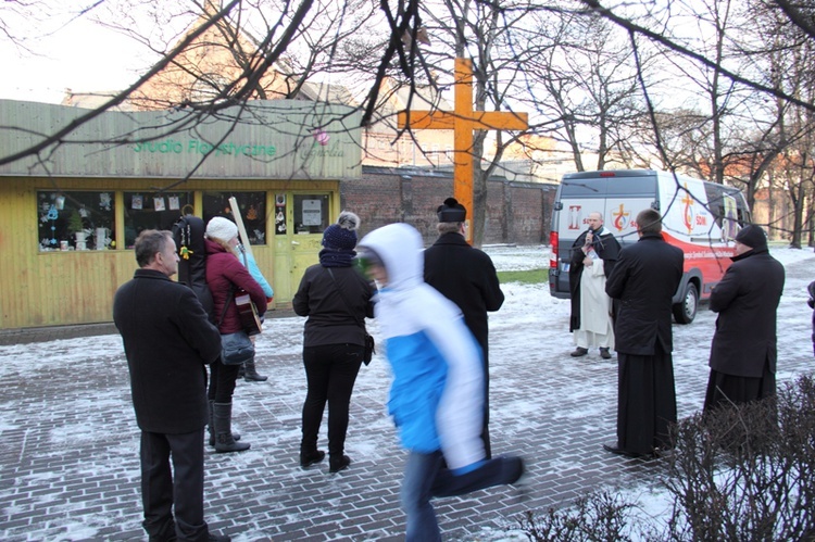 Krzyż ŚDM przed aresztem