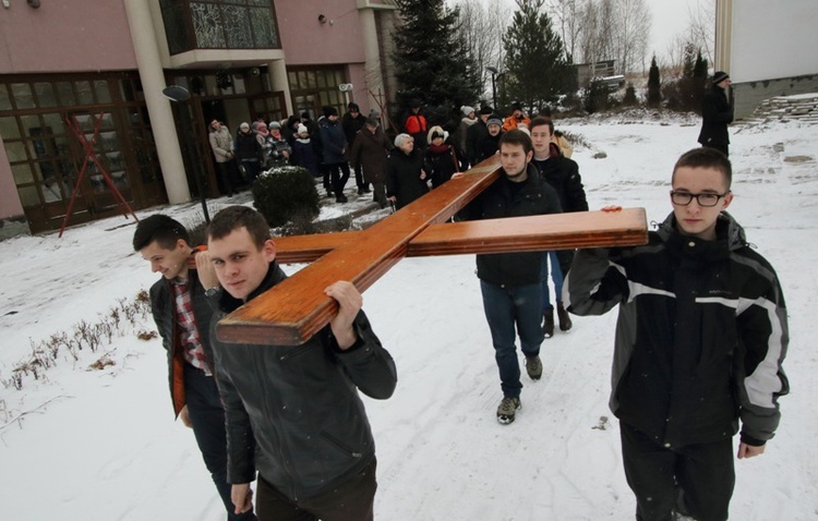 Symbole ŚDM w Siemianowicach