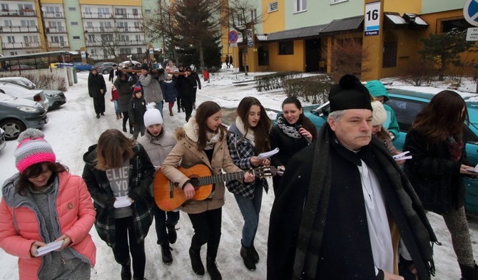 Symbole ŚDM w Siemianowicach