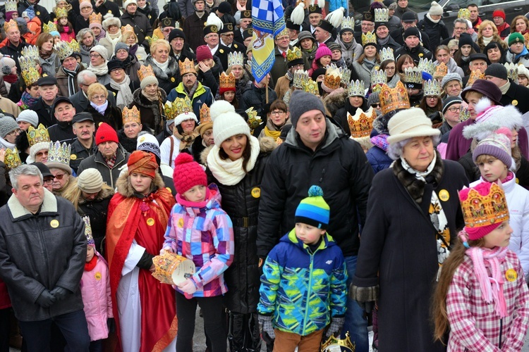 Nowa Ruda Słupiec - orszak - w drodze