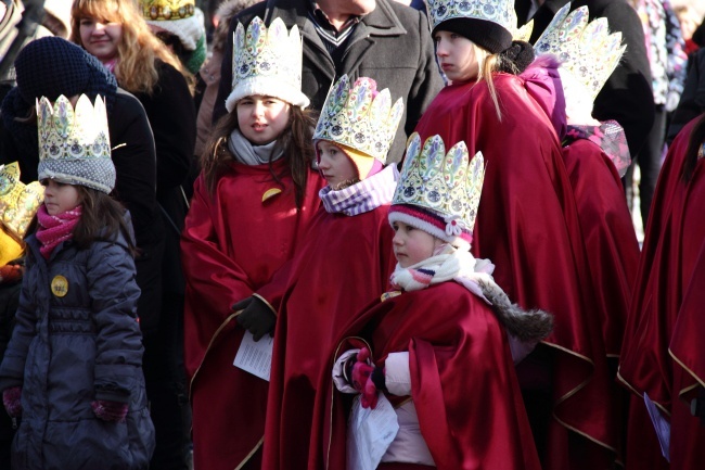 Orszak Trzech Króli w Niepołomicach