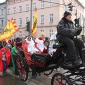 Wśród rycerzy, wiedeńską bryczką