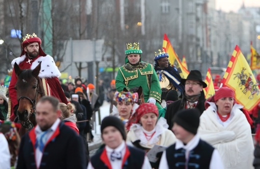 Orszak Trzech Króli w Katowicach - część 1