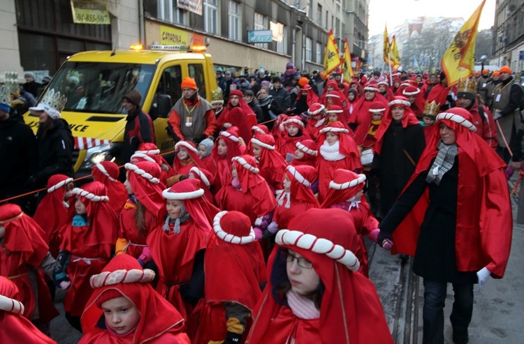 Orszak Trzech Króli w Katowicach - część 1