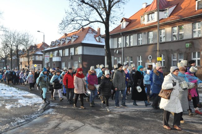 Orszak Trzech Króli 2015 w Zabrzu