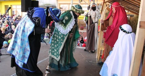 Mędrcy u Świętej Rodziny