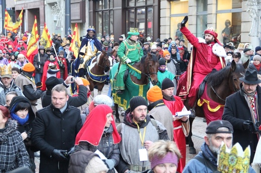 Orszak Trzech Króli w Katowicach - część 2