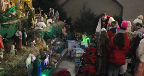 Pluszak przy aniołku