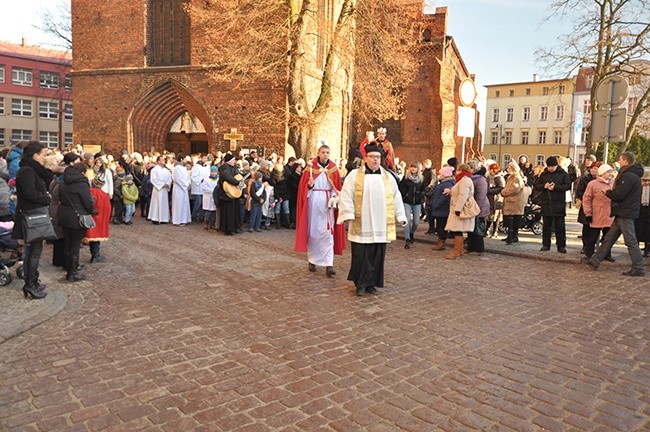 Orszak Trzech Króli w Białogardzie