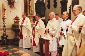 Biskup ordynariusz przewodniczył Eucharystii i nabożeństwu dziękczynno-błagalnemu