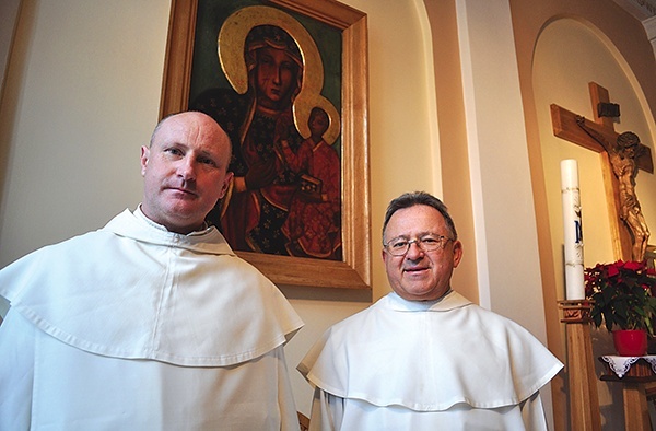 O. Michał Strojecki i o. Marek Kowalski będą towarzyszyli obrazowi Czarnej Madonny w czasie nawiedzenia w naszej diecezji