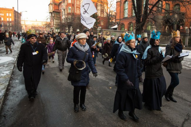 Orszak Trzech Króli 2015 w Bytomiu