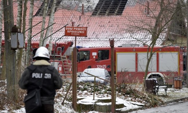 Pożar Domu Pomocy Społecznej, są ofiary