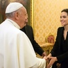 Papież przyjął dziś Angelinę Jolie