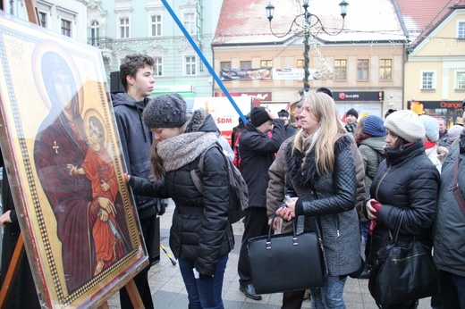 Krzyż ŚDM w Rybniku