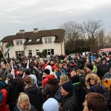 Manifestacja poparcia dla górników kopalni "Brzeszcze"