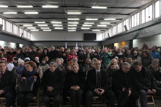 Msza na kopalni "Sośnica" w Gliwicach