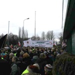 Protest w Sośnicy w obronie kopalń