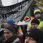 Protest w Sośnicy w obronie kopalń