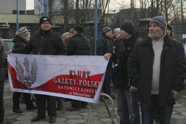 Protest w Sośnicy w obronie kopalń