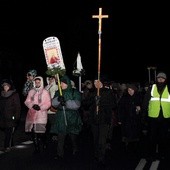 Druga nocna pielgrzymka z Miedniewic do Niepokalanowa