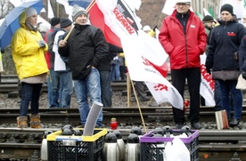 Protestują już w 4 kolejnych kopalniach