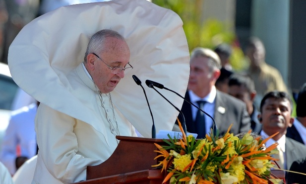 Papież na Cejlonie